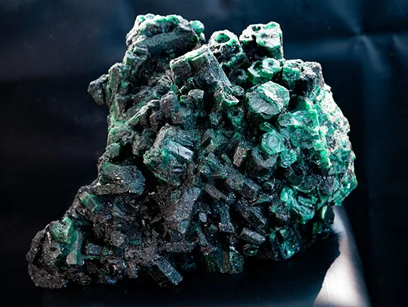 The 37.5 kg Cluster set a record as the most expensive single emerald item ever sold by Gemfields.