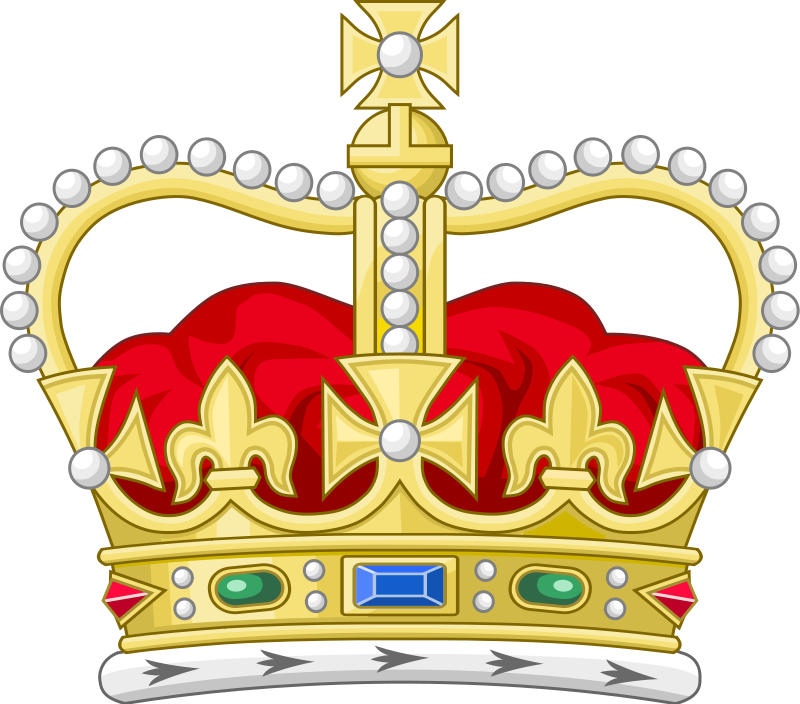 Crown of Saint Edward-Heraldic emblem of Queen Elizabeth the II.