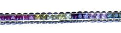 Multicolour Natural Sapphire Bracelet
