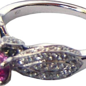 Ceylon Blue Sapphire and Diamond Ring