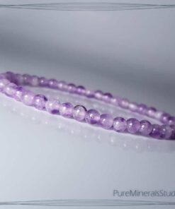 Bracelet made of Lavender Amethyst