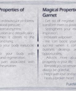 Alternative view of Bracelet made of Garnet