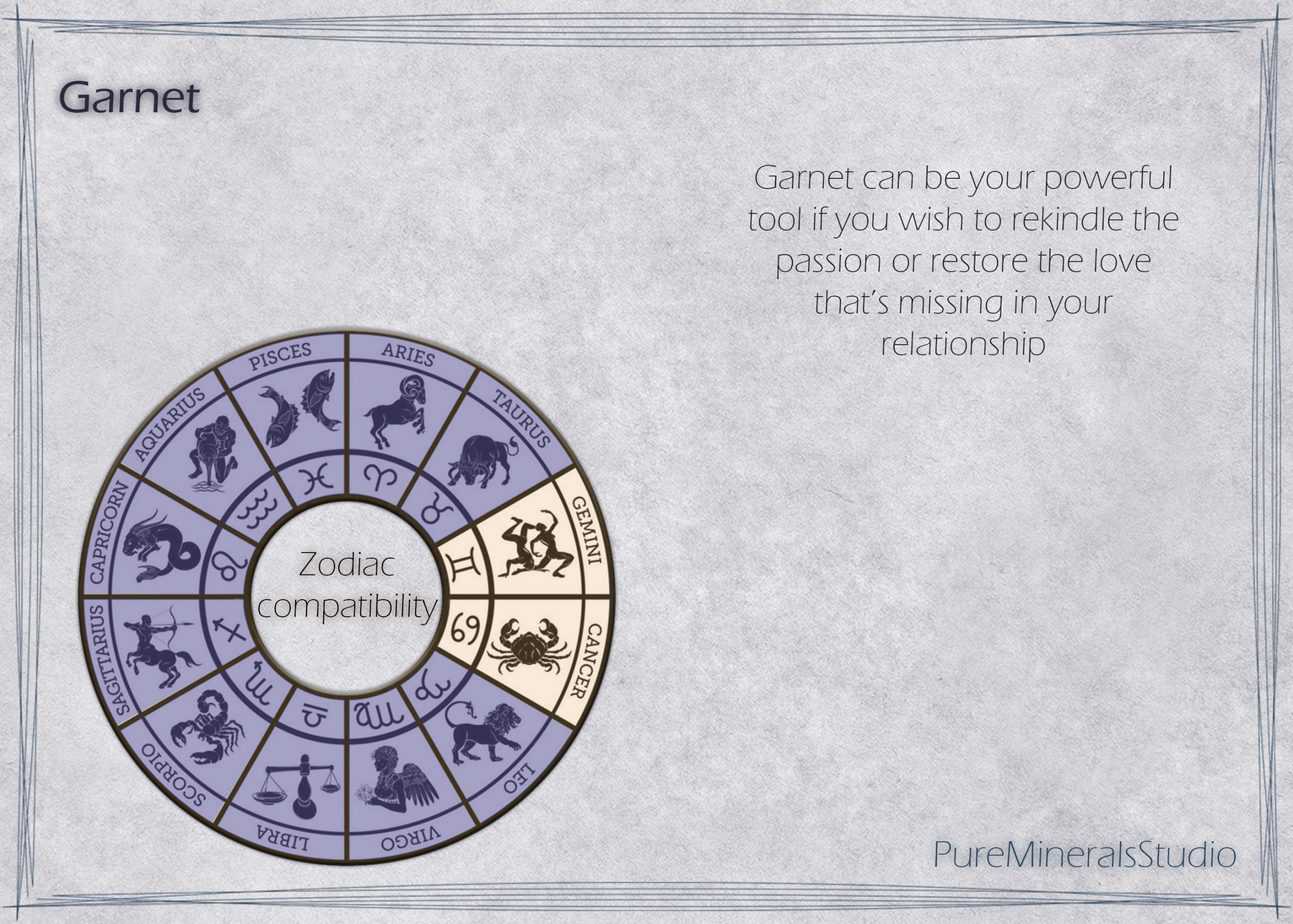 Set of Bracelets made of Howlite, Hawk Eye and Garnet - Image 8